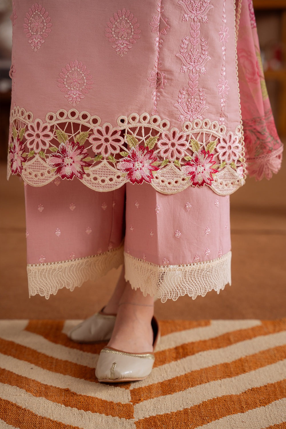 LEYLA-04-B | LAANEM SS`25 Unstitched Lawn By Saira Rizwan