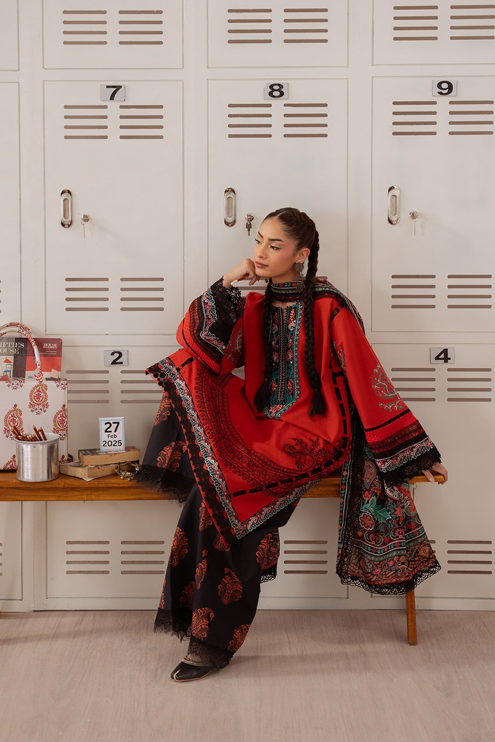 NAZLI-06-B | LAANEM SS`25 Unstitched Lawn By Saira Rizwan