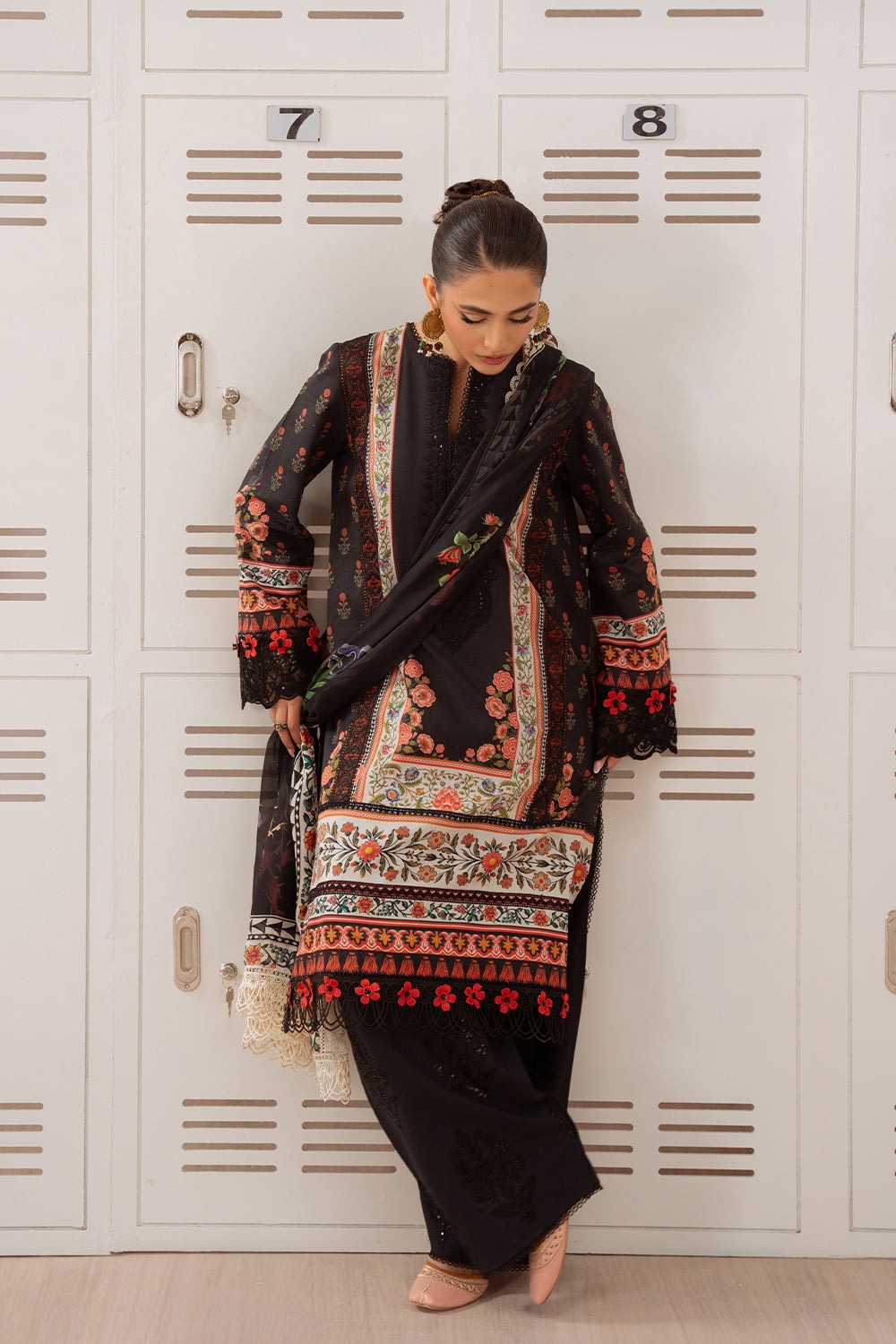 ZUMRA-07-A | LAANEM SS`25 Unstitched Lawn By Saira Rizwan