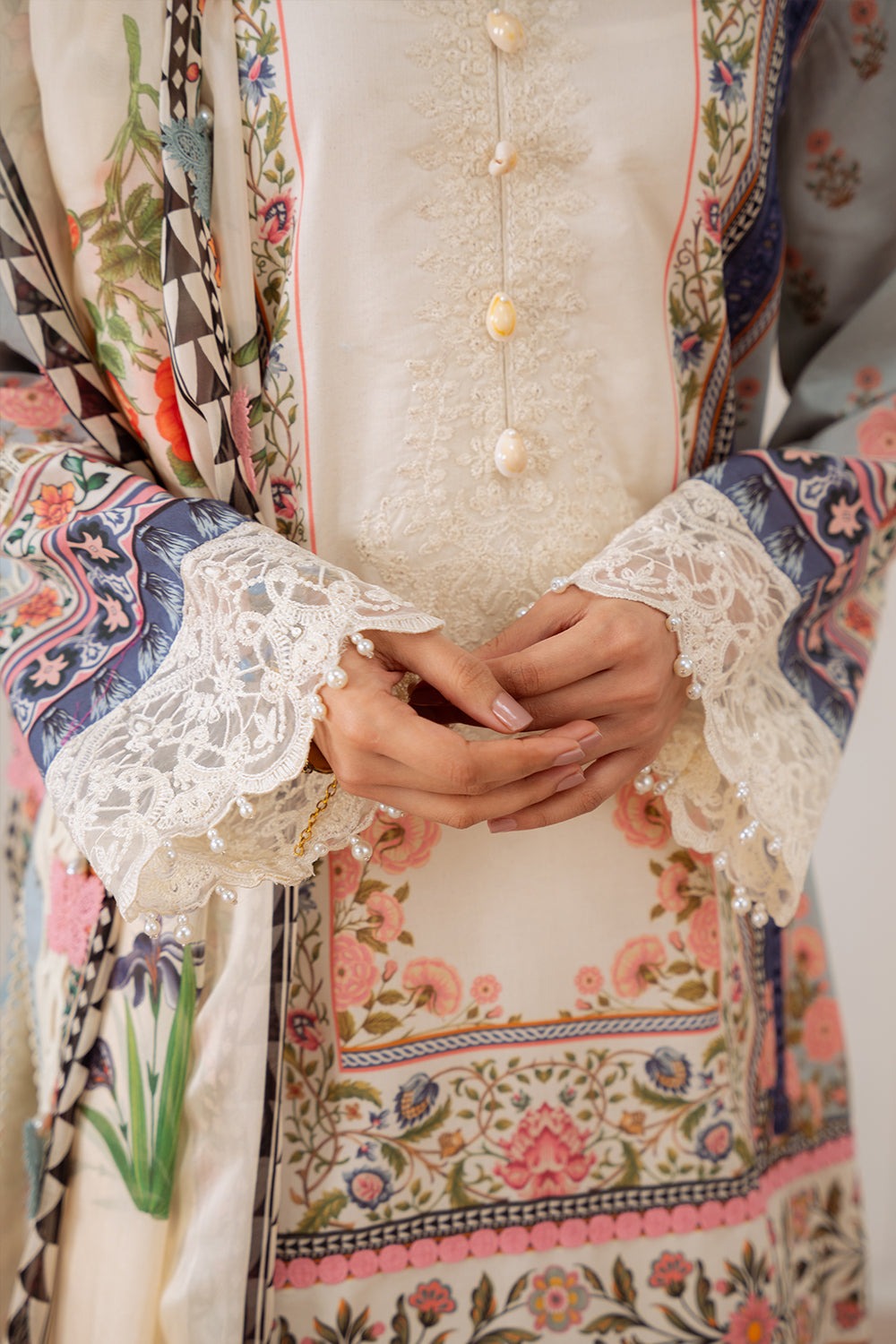 ZUMRA-07-B | LAANEM SS`25 Unstitched Lawn By Saira Rizwan