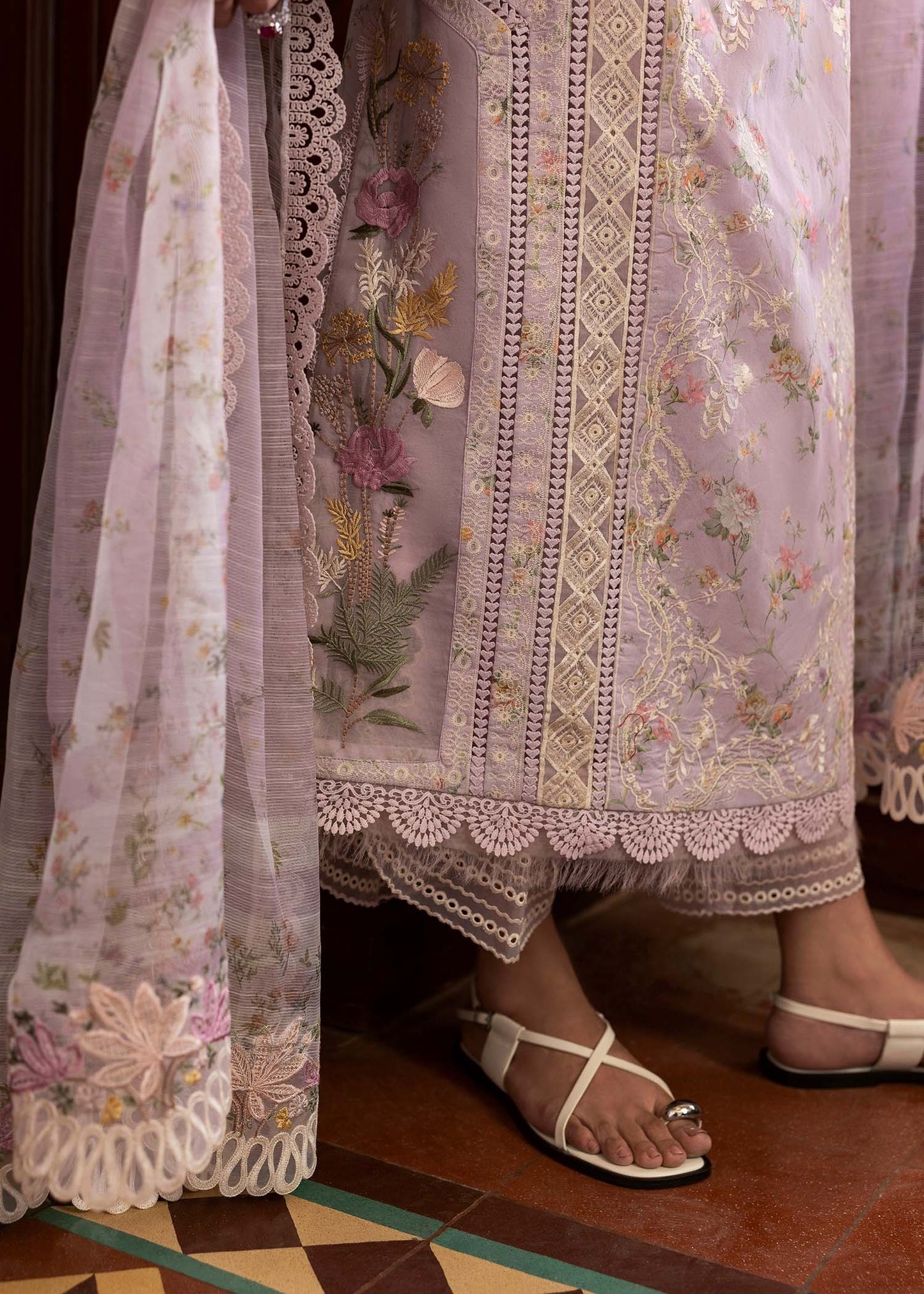 8A-SWEET OPEL | Bloom By Saira Shakira Unstitched Lawn`25