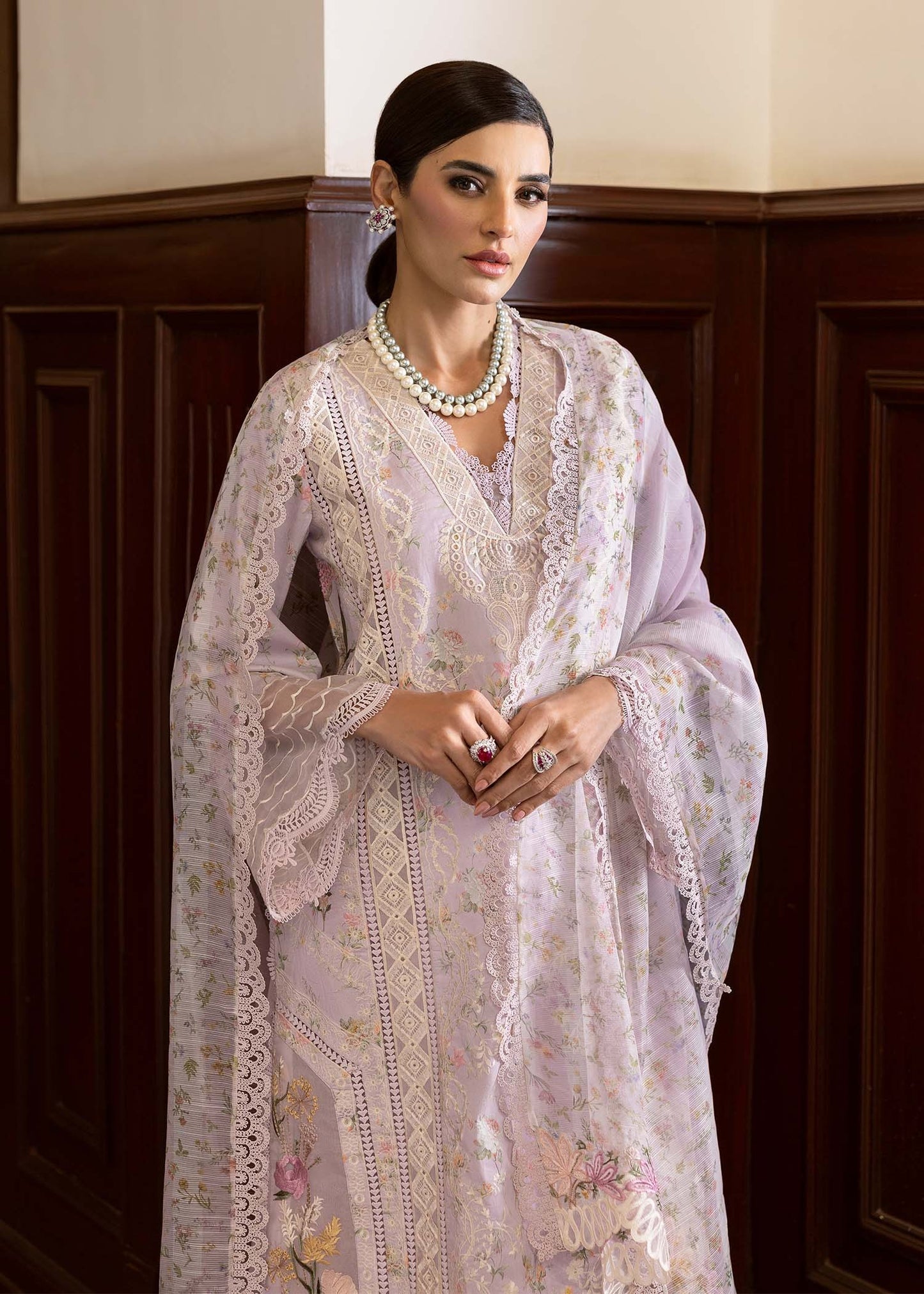 8A-SWEET OPEL | Bloom By Saira Shakira Unstitched Lawn`25