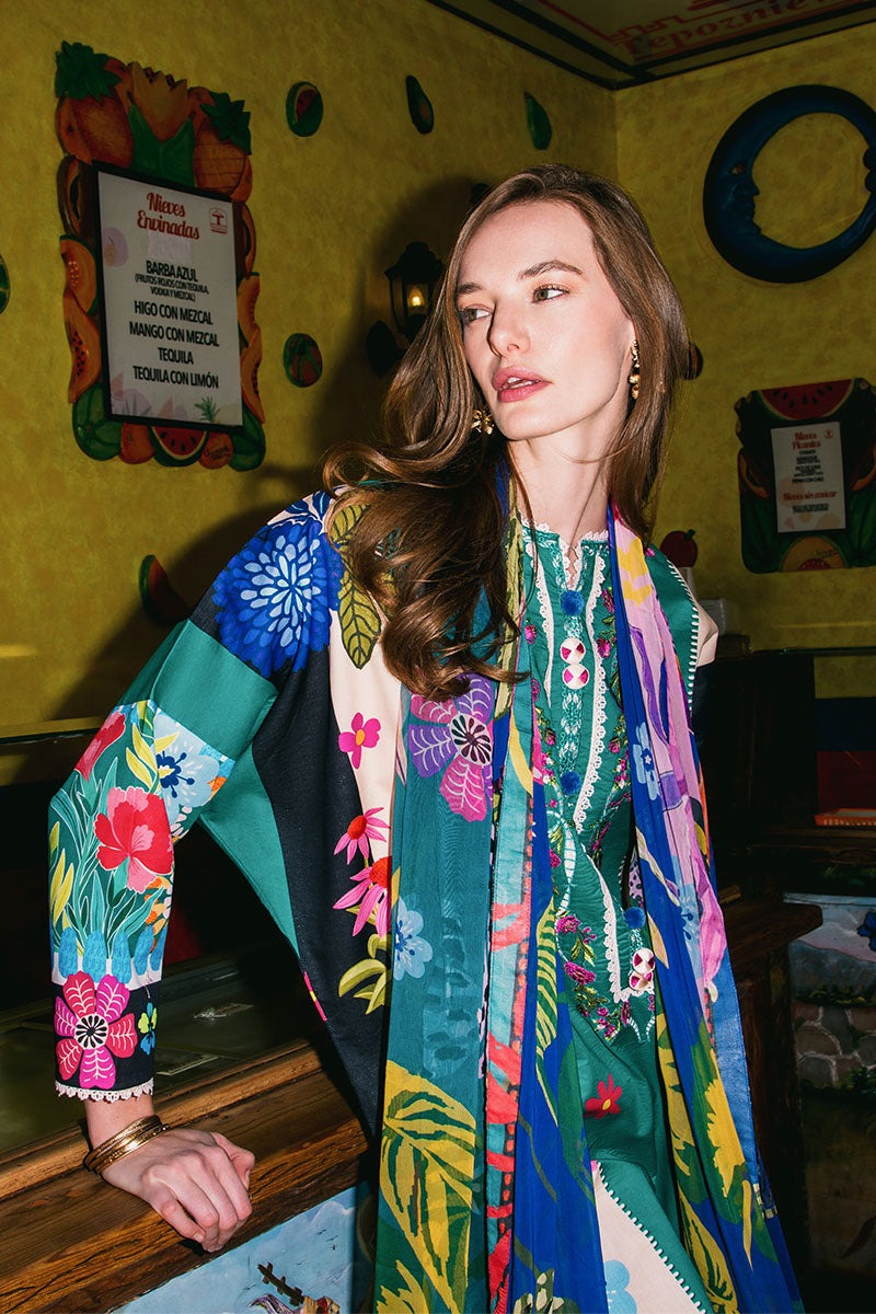Water Dancers | La Dolce Hemline Prints'25 Vol 2 - Lawn