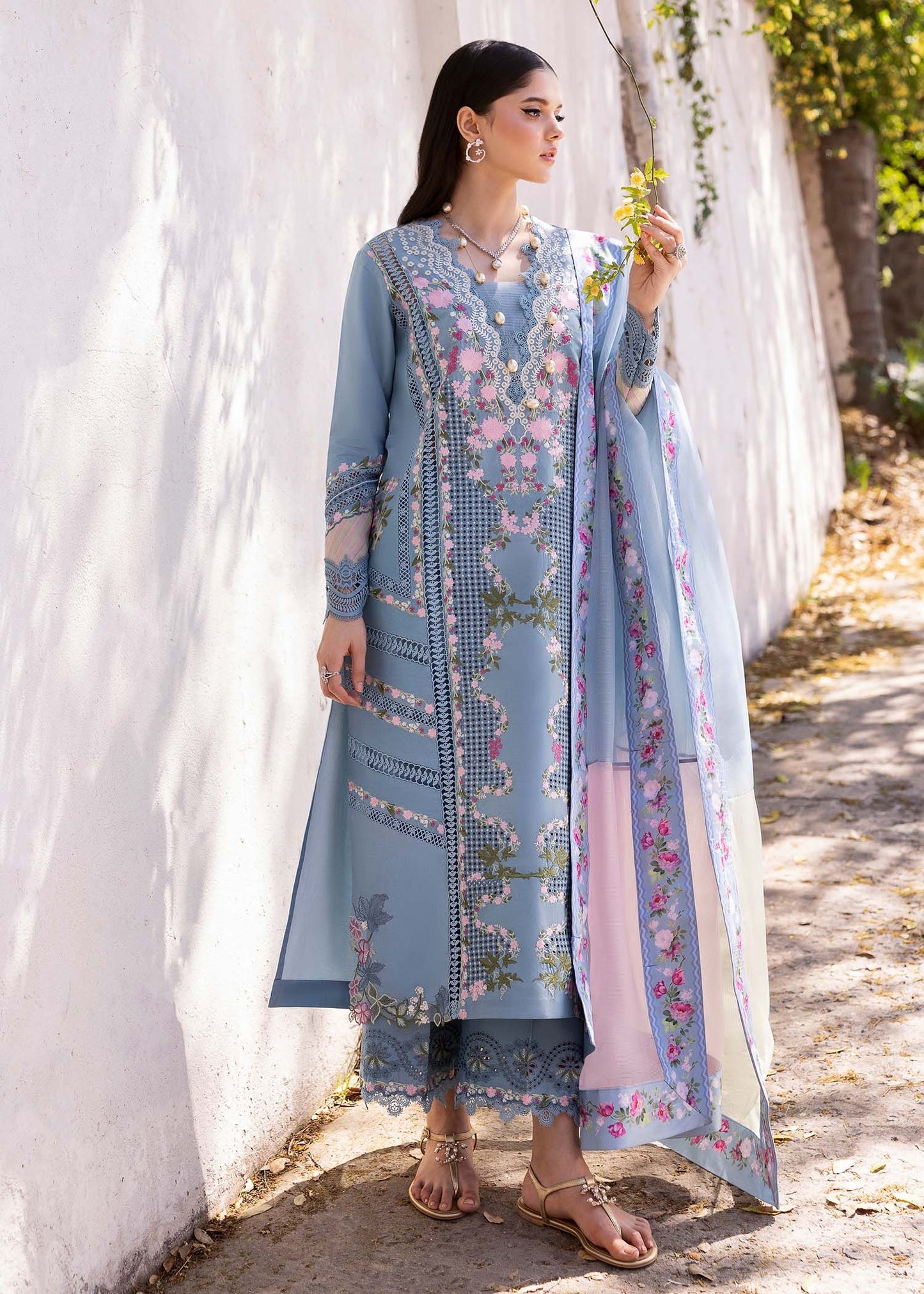 1B-ZERENE | Bloom By Saira Shakira Unstitched Lawn`25