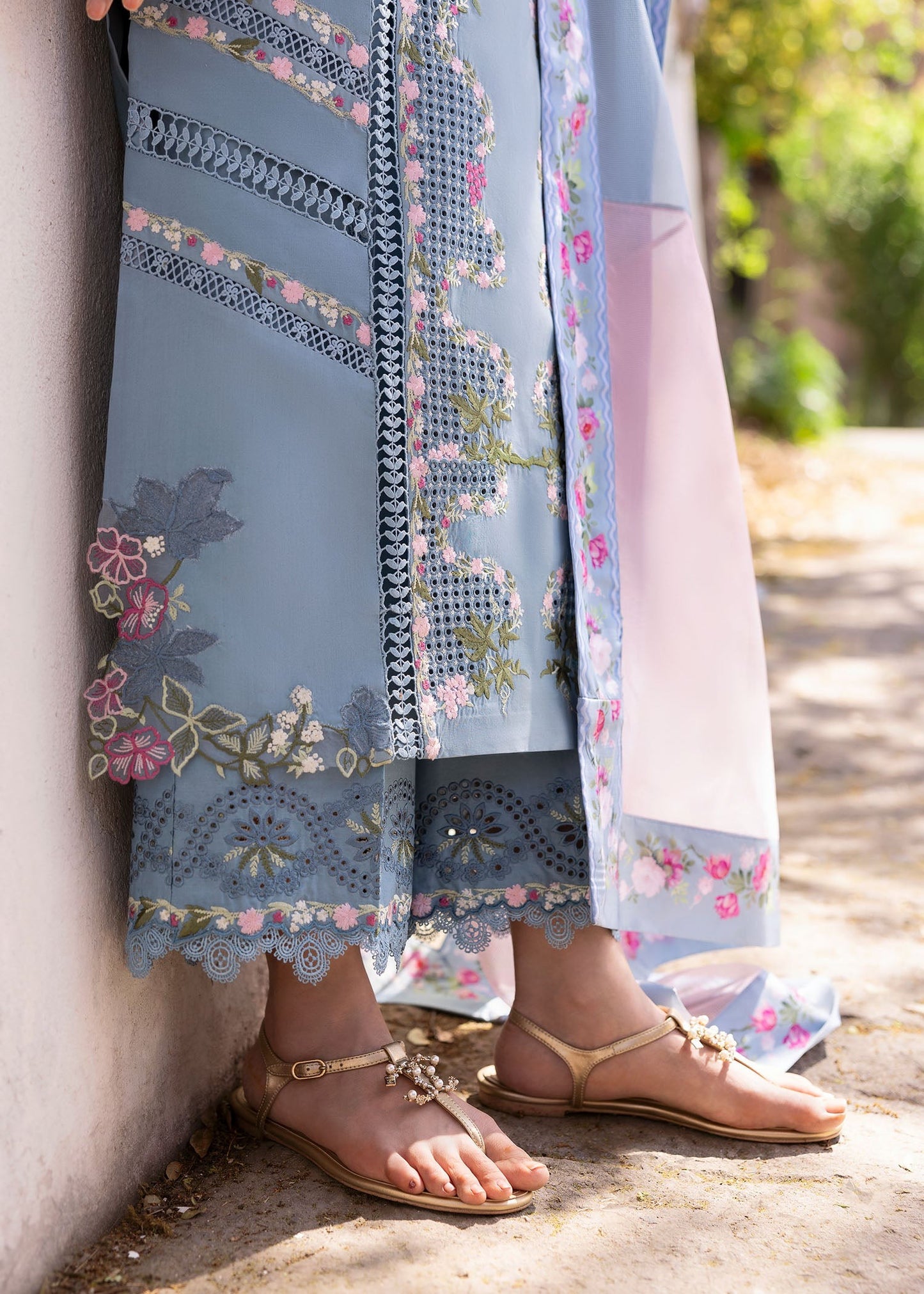 1B-ZERENE | Bloom By Saira Shakira Unstitched Lawn`25