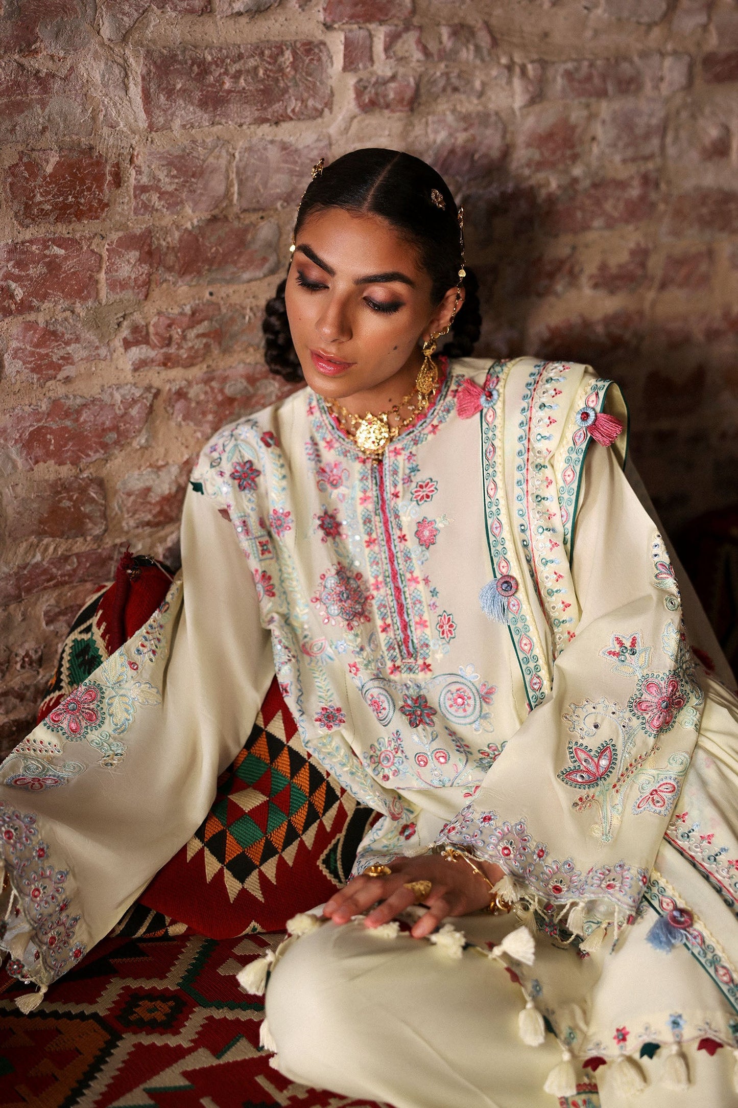 D1-MEHERBANO | ZAHA Unstitched Festive Lawn`25