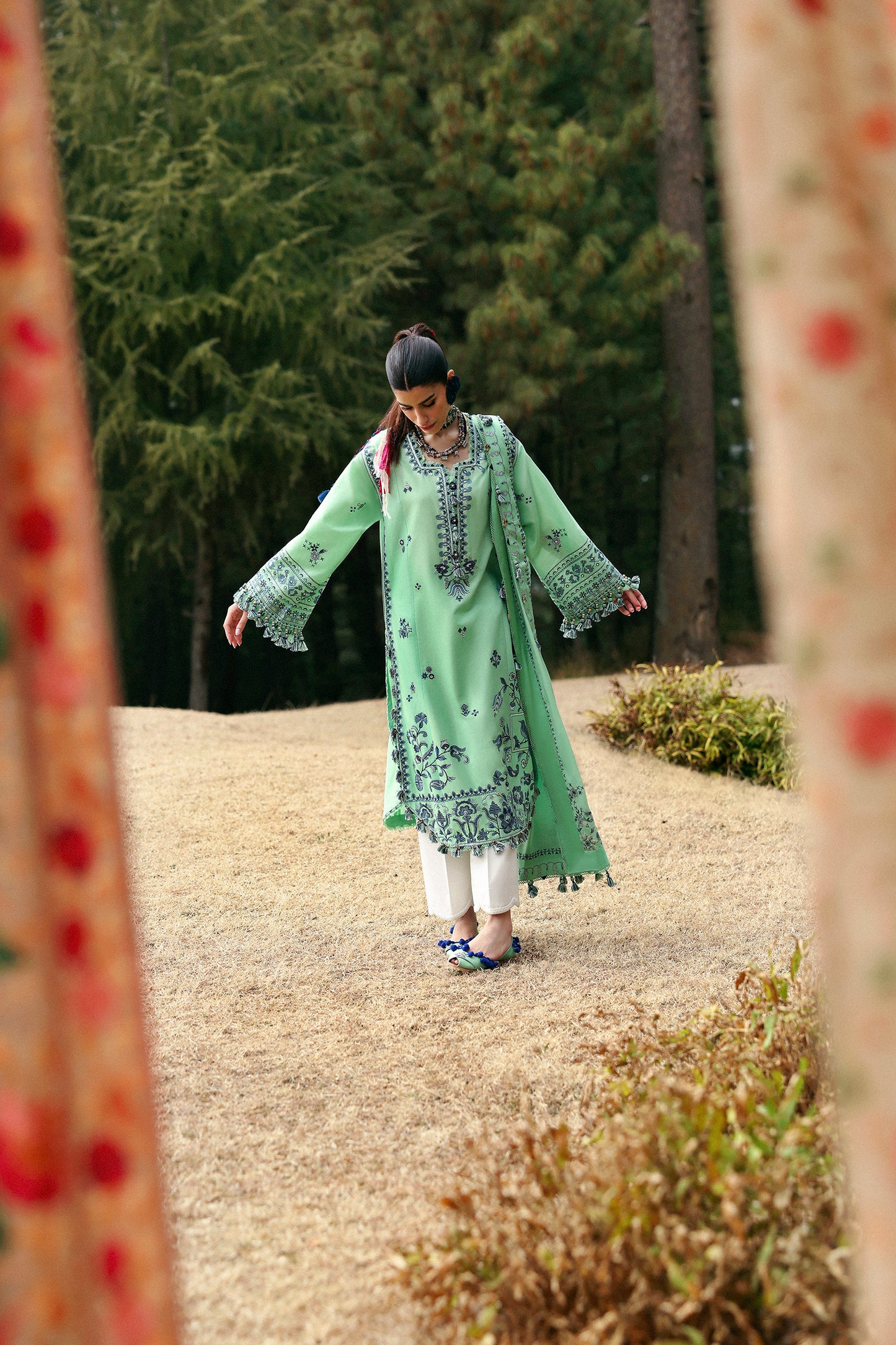 ELAYA 10-A | Neelum By ZAHA Lawn`25