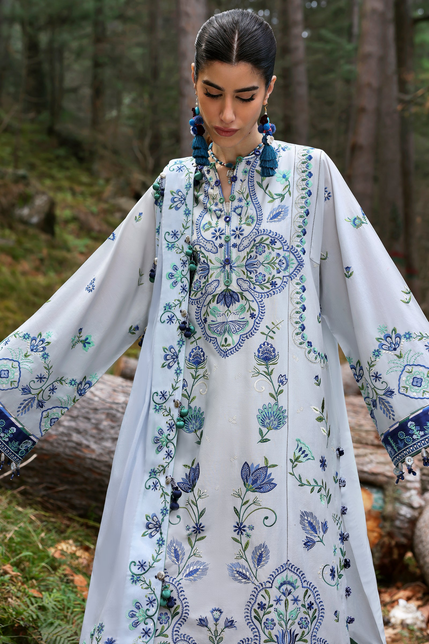 KASHUR 11-A | Neelum By ZAHA Lawn`25