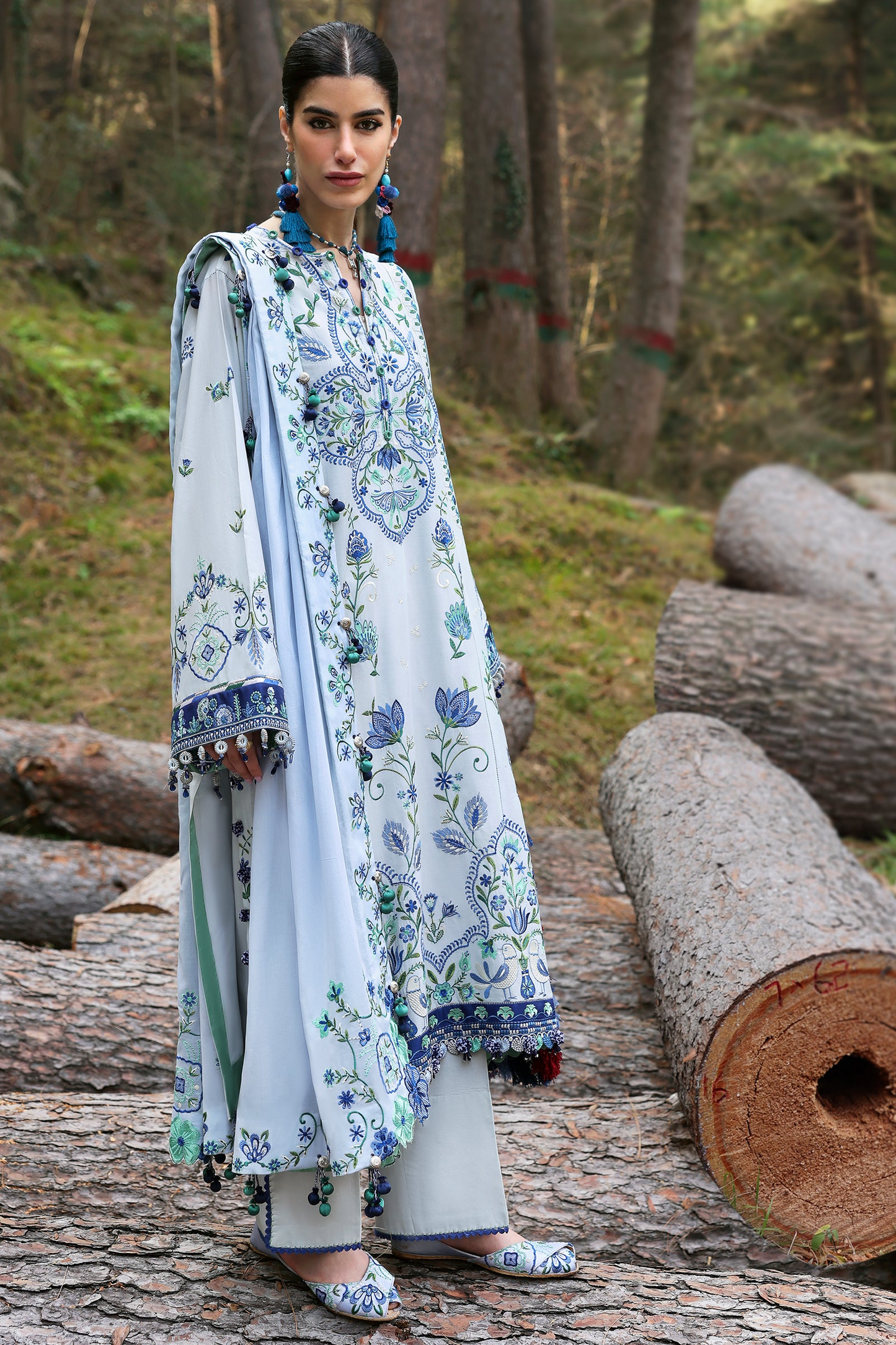 KASHUR 11-A | Neelum By ZAHA Lawn`25