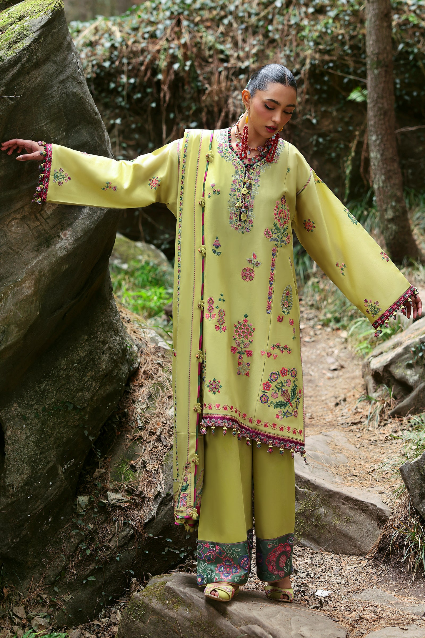 RHEA 14-B | Neelum By ZAHA Lawn`25