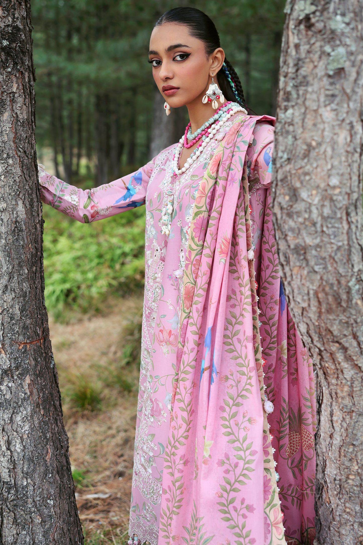 ZAYANA 01-A | Neelum By ZAHA Lawn`25