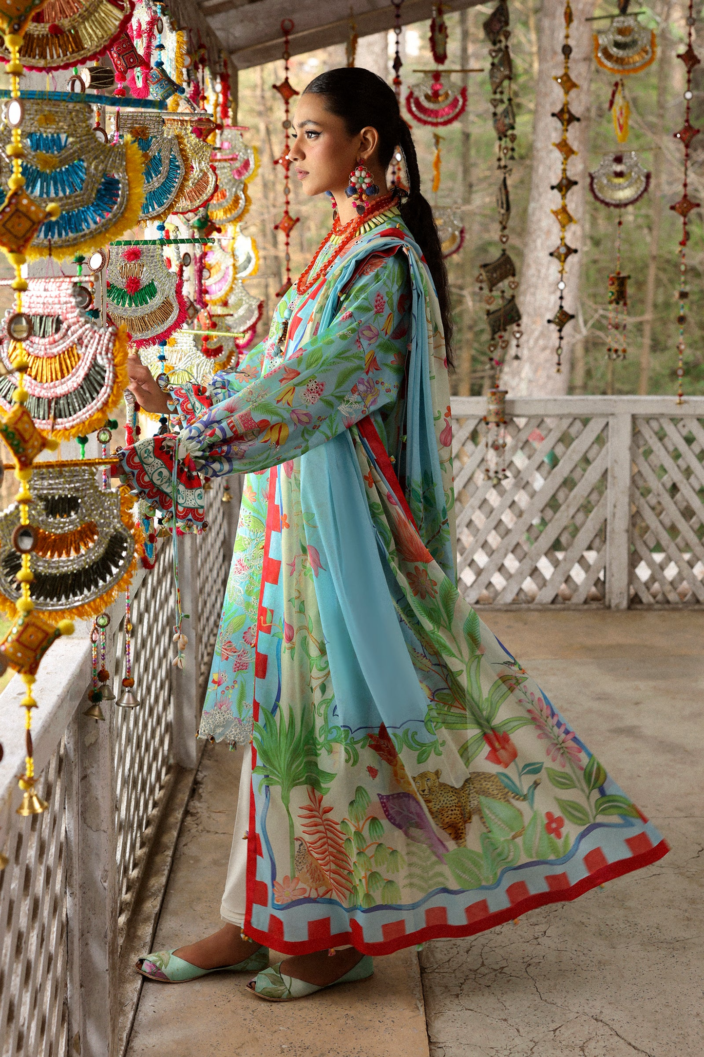 ZARAAH 08-B | Neelum By ZAHA Lawn`25