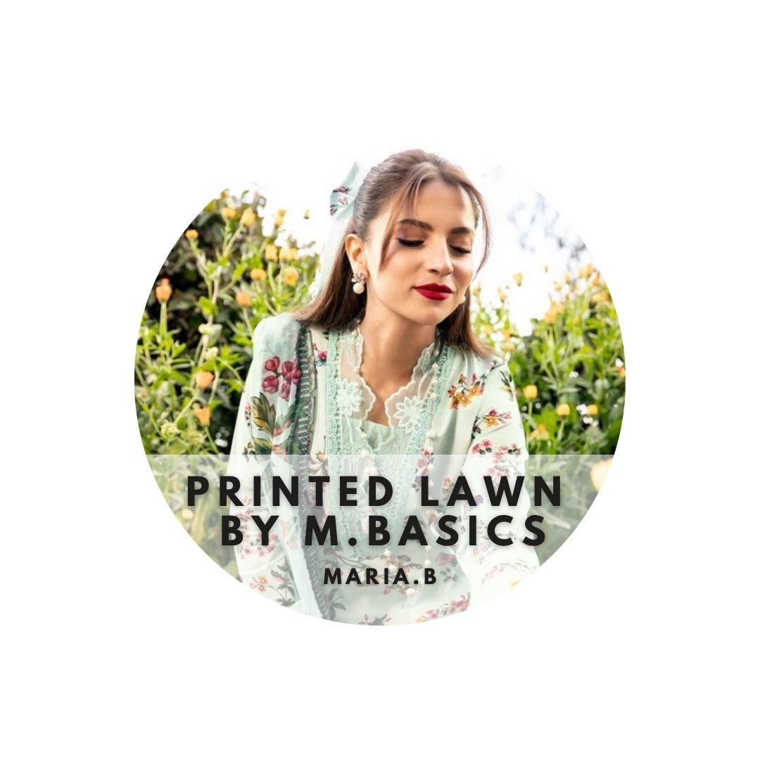 Printed Lawn By M.Basics