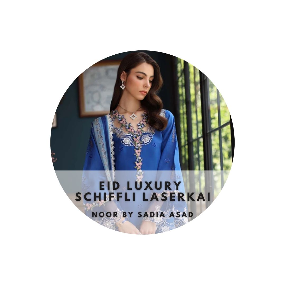 Eid Luxury Schiffli Laserkai`25 By Noor