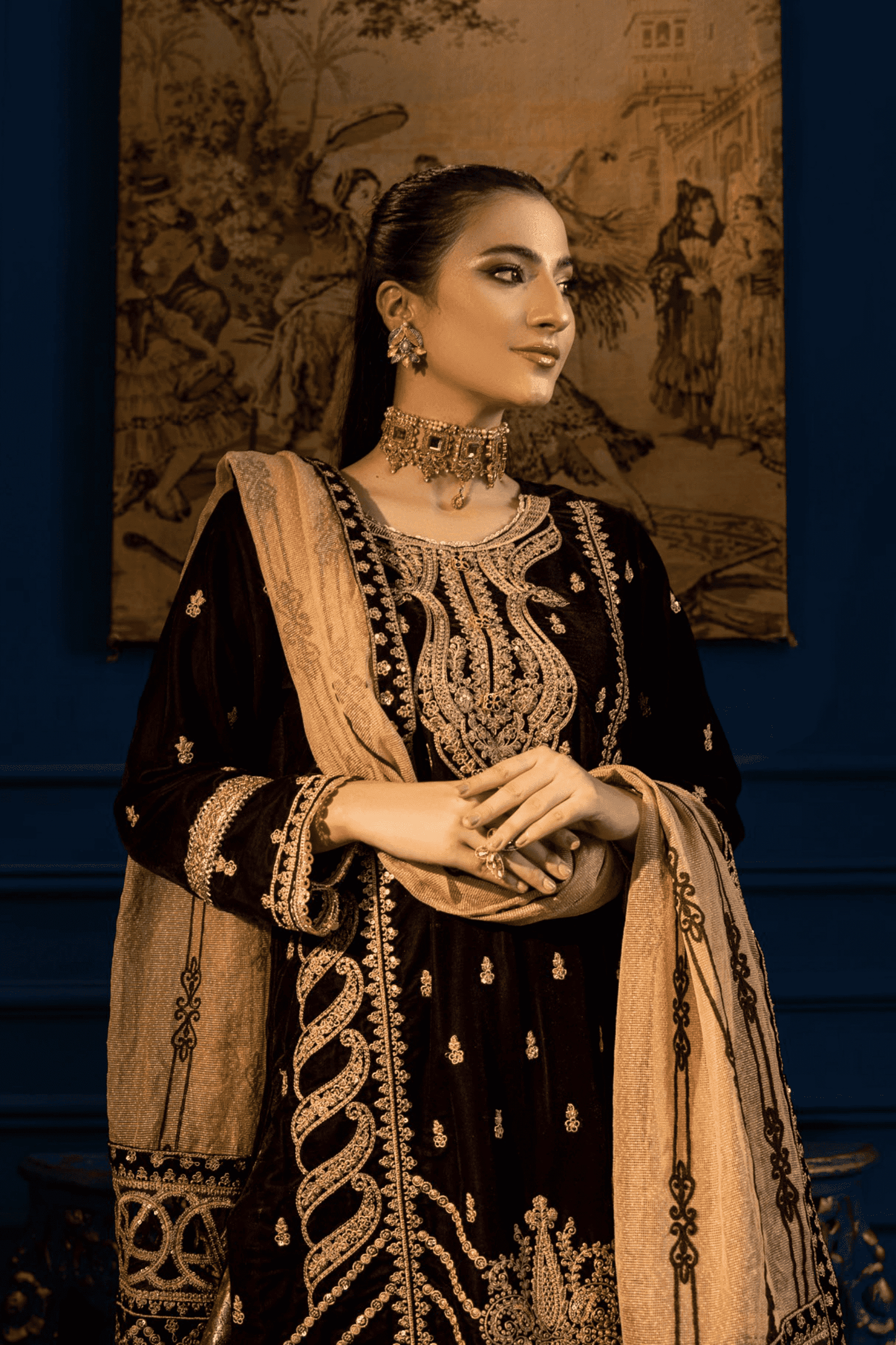 D1 - Meerat Luxury Velvet By Rakhna (Winter)