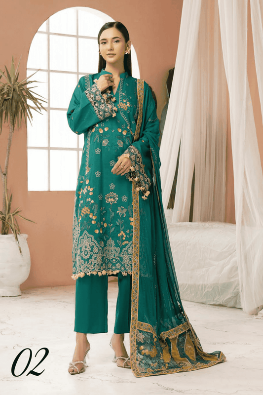 D 01 - ChamakDamak Viscose By Aalaya (Winter)