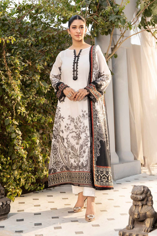 MB-ELHV1-05 | Elaheh By M.Basics Printed Lawn Suit