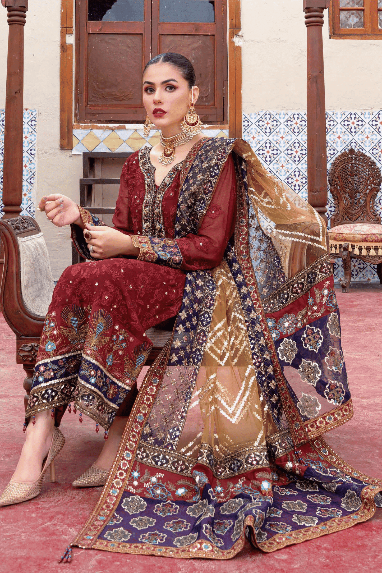 9506 - Jazmin By Maah e Rooh (Winter)