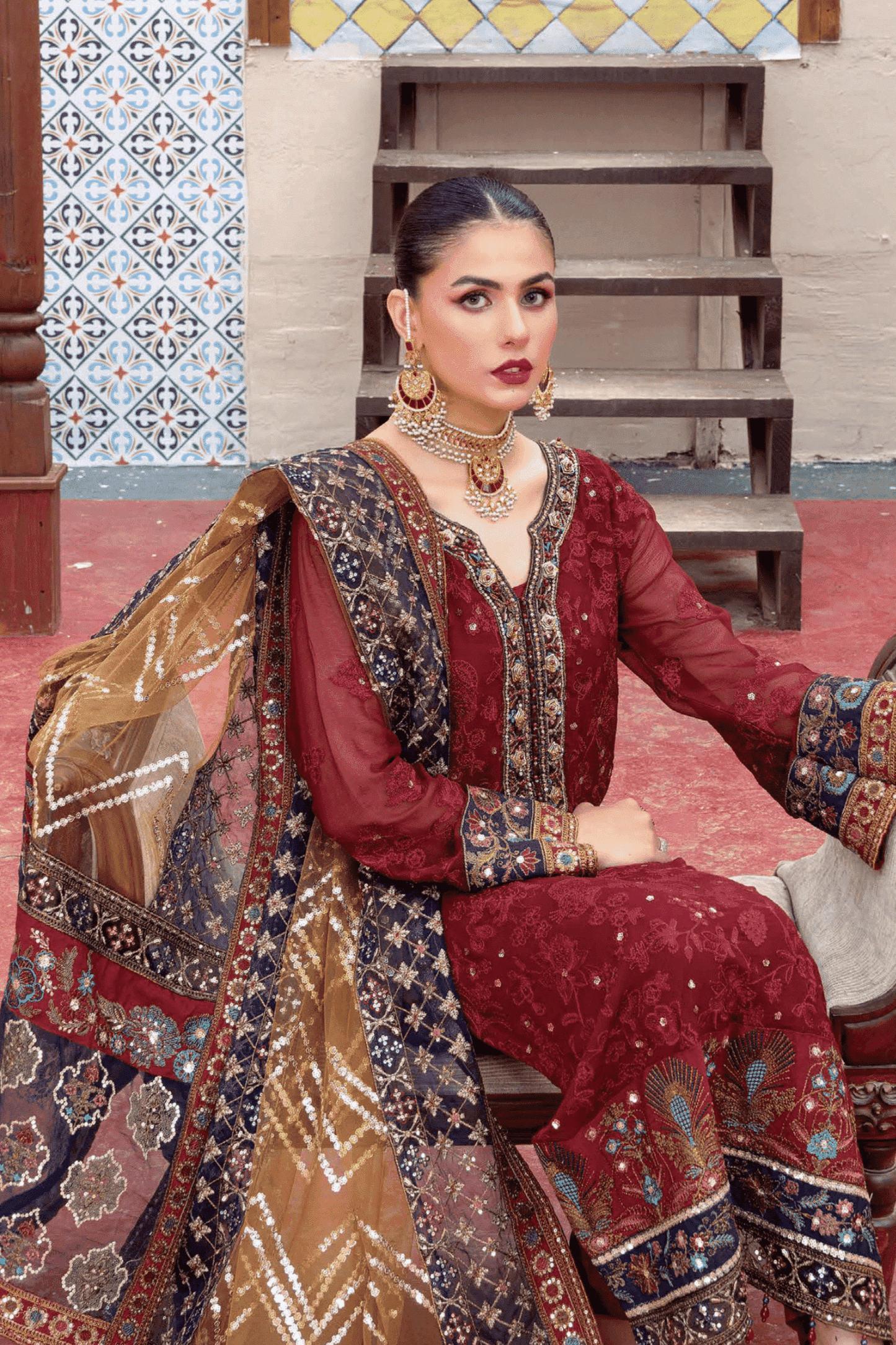 9506 - Jazmin By Maah e Rooh (Winter)