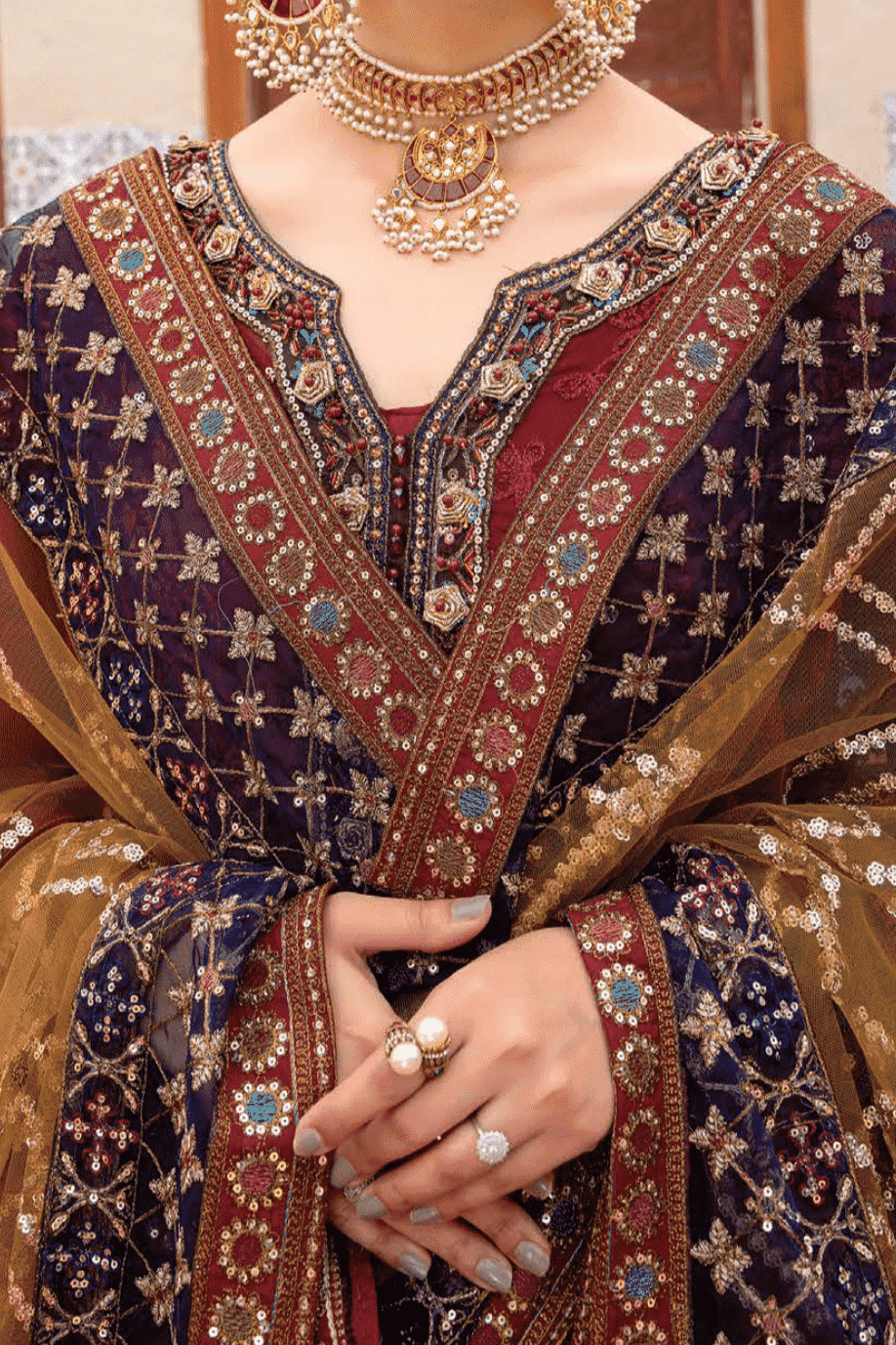 9506 - Jazmin By Maah e Rooh (Winter)