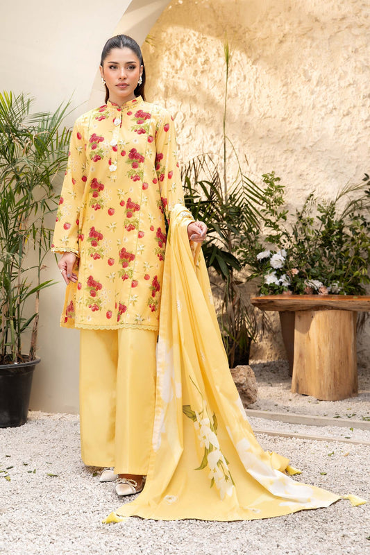 MB-ELHV1-06 | Elaheh By M.Basics Printed Lawn Suit