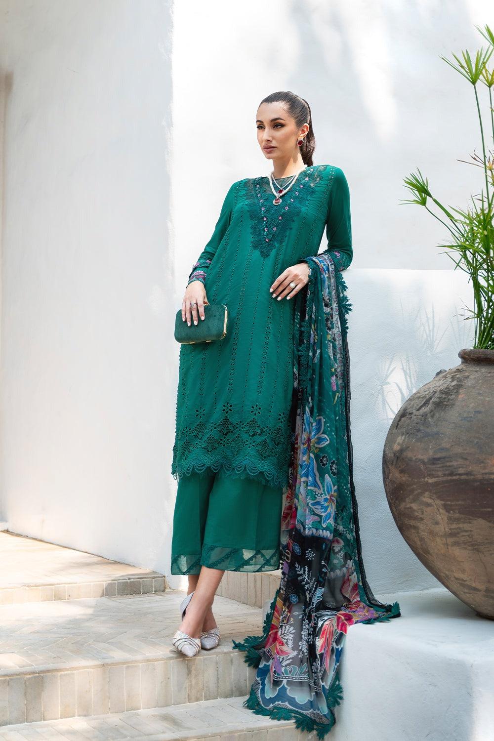 SRLL2 10 - Jane | Unstitched Lawn By Saira Rizwan