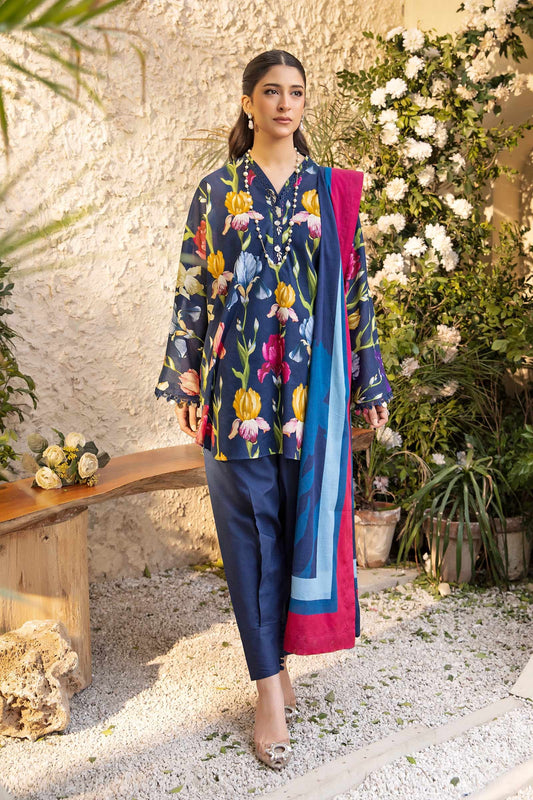 MB-ELHV1-10 | Elaheh By M.Basics Printed Lawn Suit