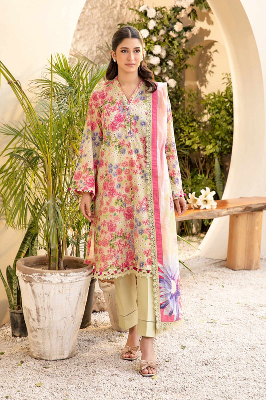 MB-ELHV1-11 | Elaheh By M.Basics Printed Lawn Suit