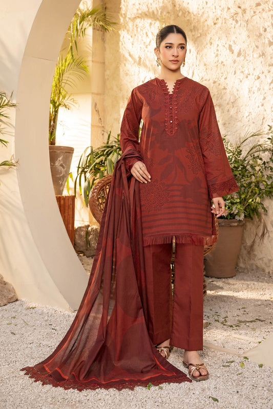 MB-ELHV1-12 | Elaheh By M.Basics Printed Lawn Suit