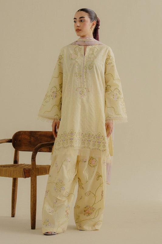 Elva-1A | COCO Embroidered Lawn Drop-II