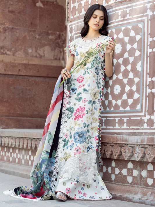 2081-A | NAQSH NAAZ Lawn`25 By BIN ILYAS