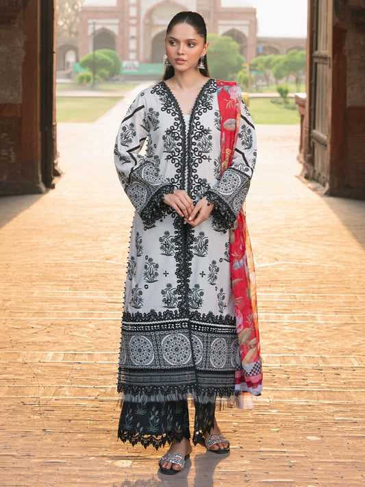 2082-A | NAQSH NAAZ Lawn`25 By BIN ILYAS