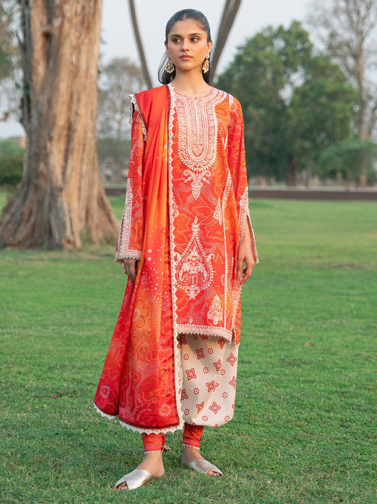 2084-A | NAQSH NAAZ Lawn`25 By BIN ILYAS