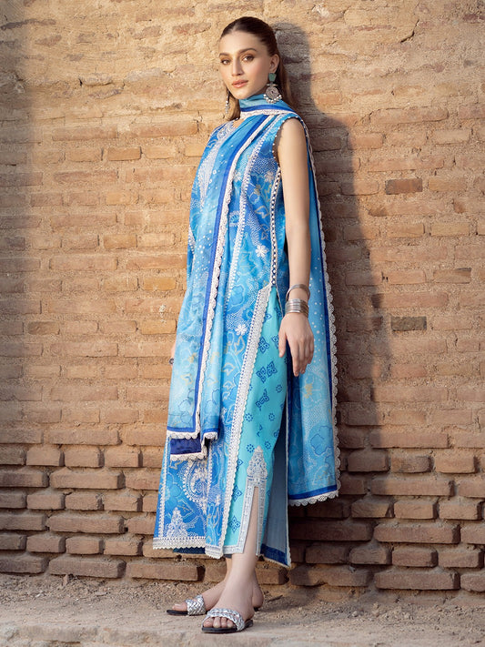 2084-B | NAQSH NAAZ Lawn`25 By BIN ILYAS