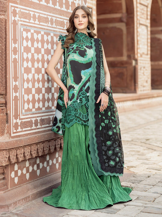 2086-A | NAQSH NAAZ Lawn`25 By BIN ILYAS