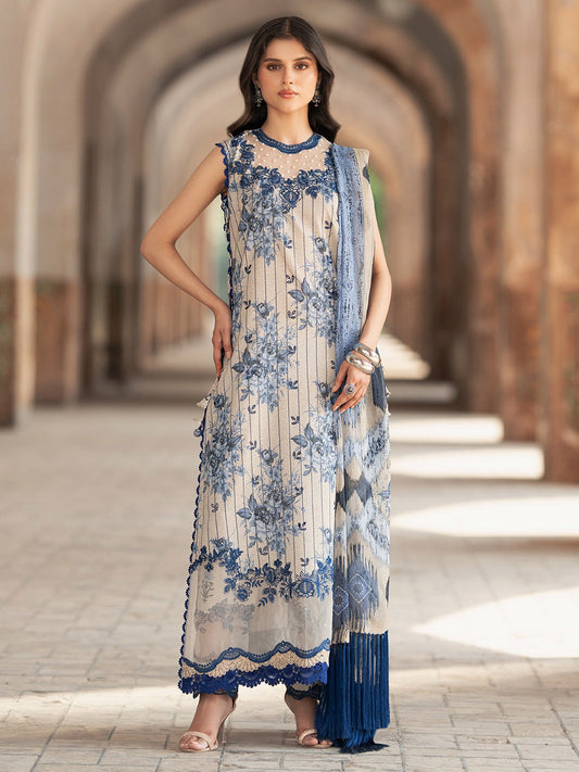 2087-A | NAQSH NAAZ Lawn`25 By BIN ILYAS