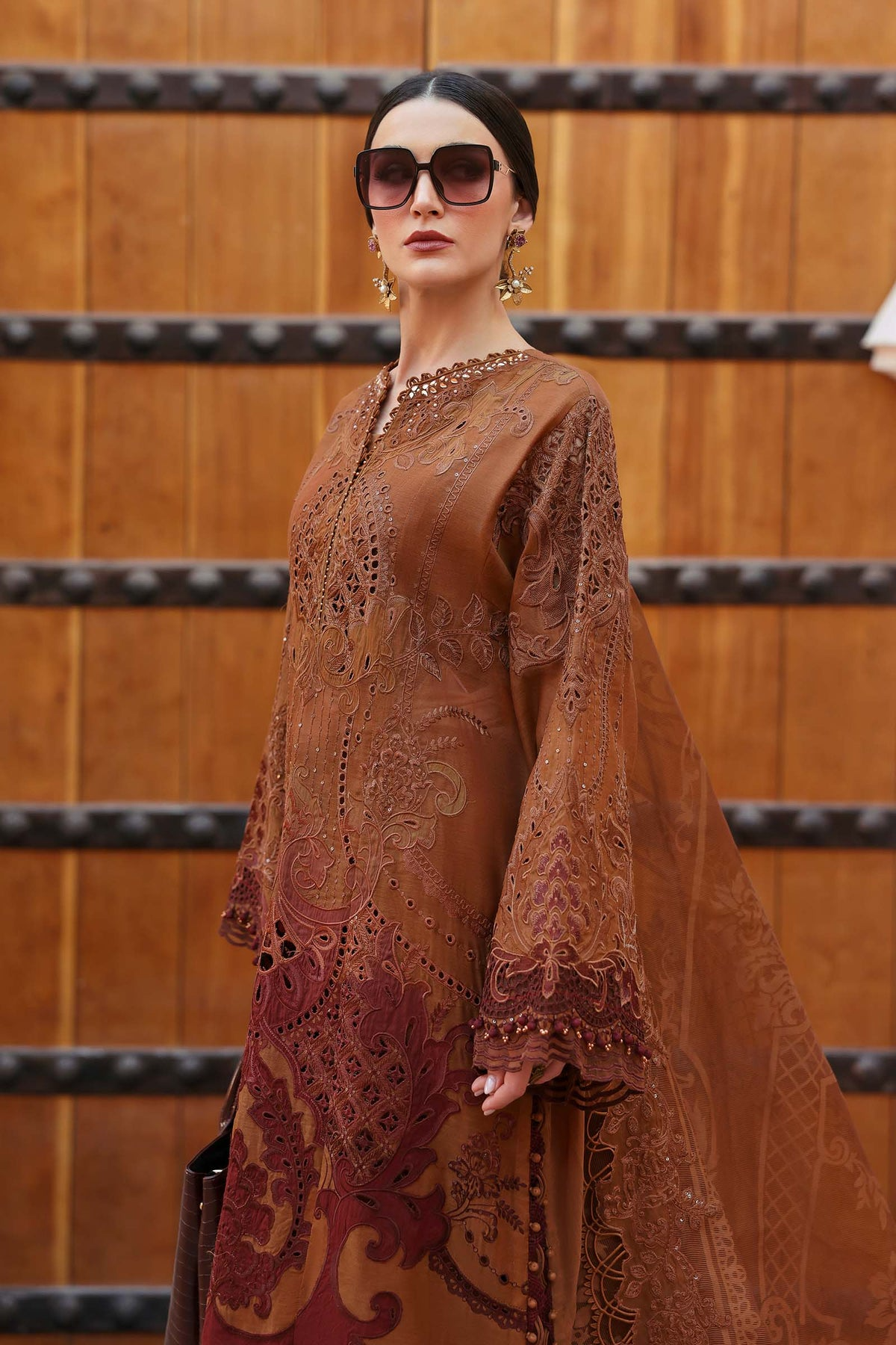 2501-B | Voyage a Luxe Embroidered Lawn By Maria.B