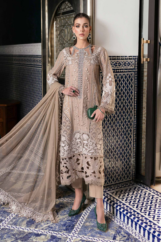 2502-A | Voyage a Luxe Embroidered Lawn By Maria.B