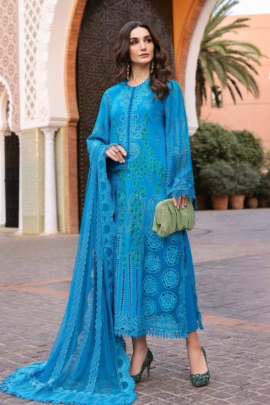 2503-B | Voyage a Luxe Embroidered Lawn By Maria.B