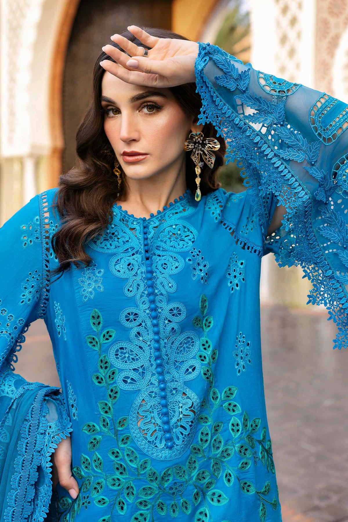 2503-B | Voyage a Luxe Embroidered Lawn By Maria.B