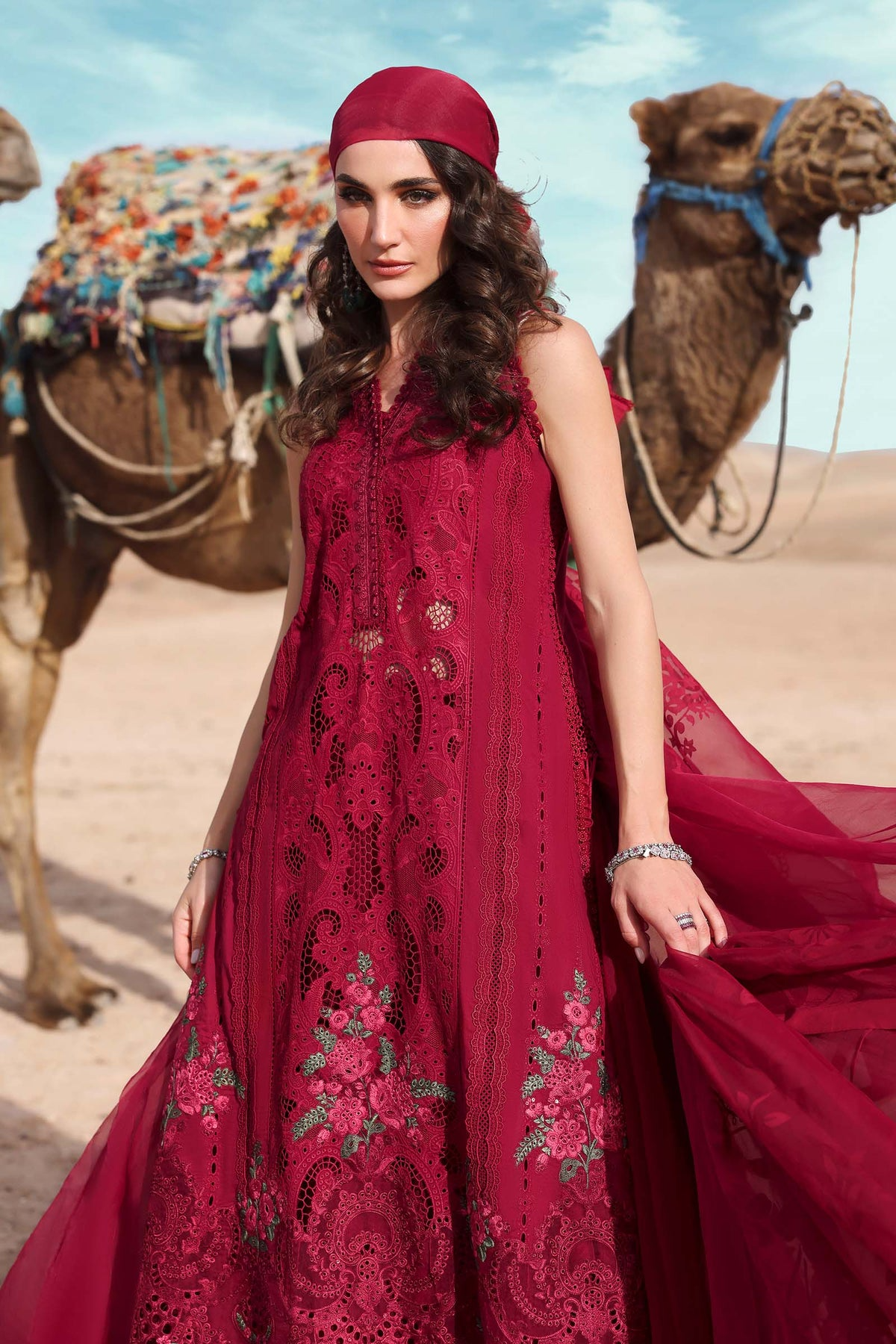 2504-A | Voyage a Luxe Embroidered Lawn By Maria.B