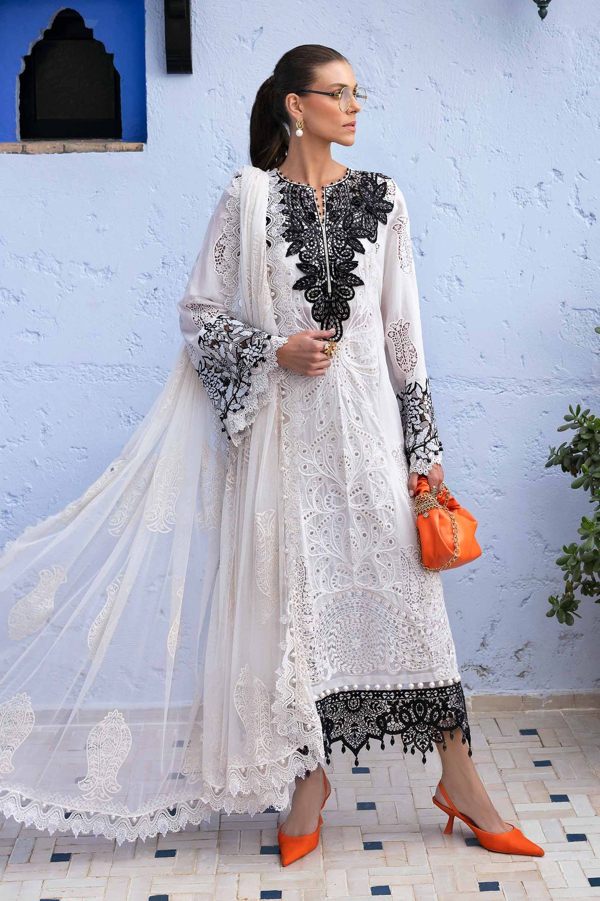 2505-A | Voyage a Luxe Embroidered Lawn By Maria.B