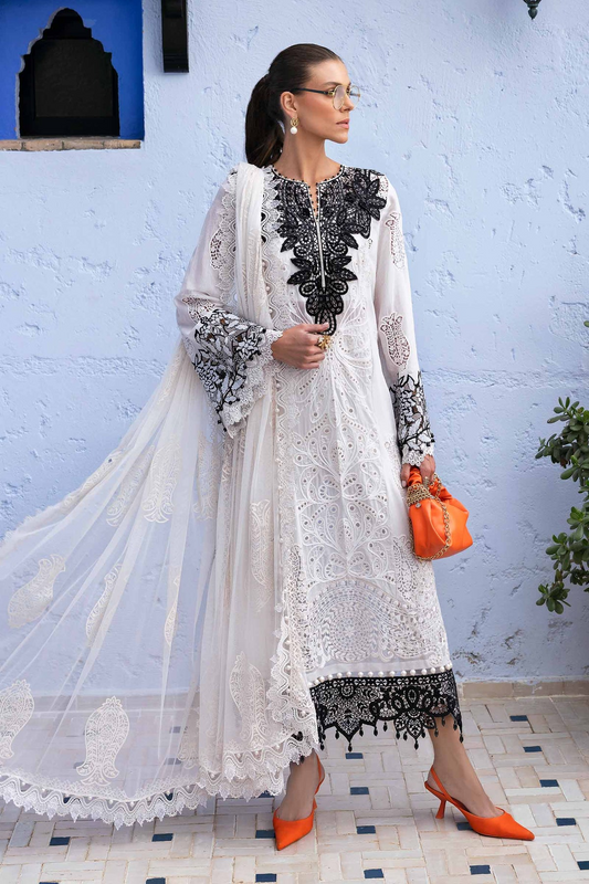 2505-A | Voyage a Luxe Embroidered Lawn By Maria.B
