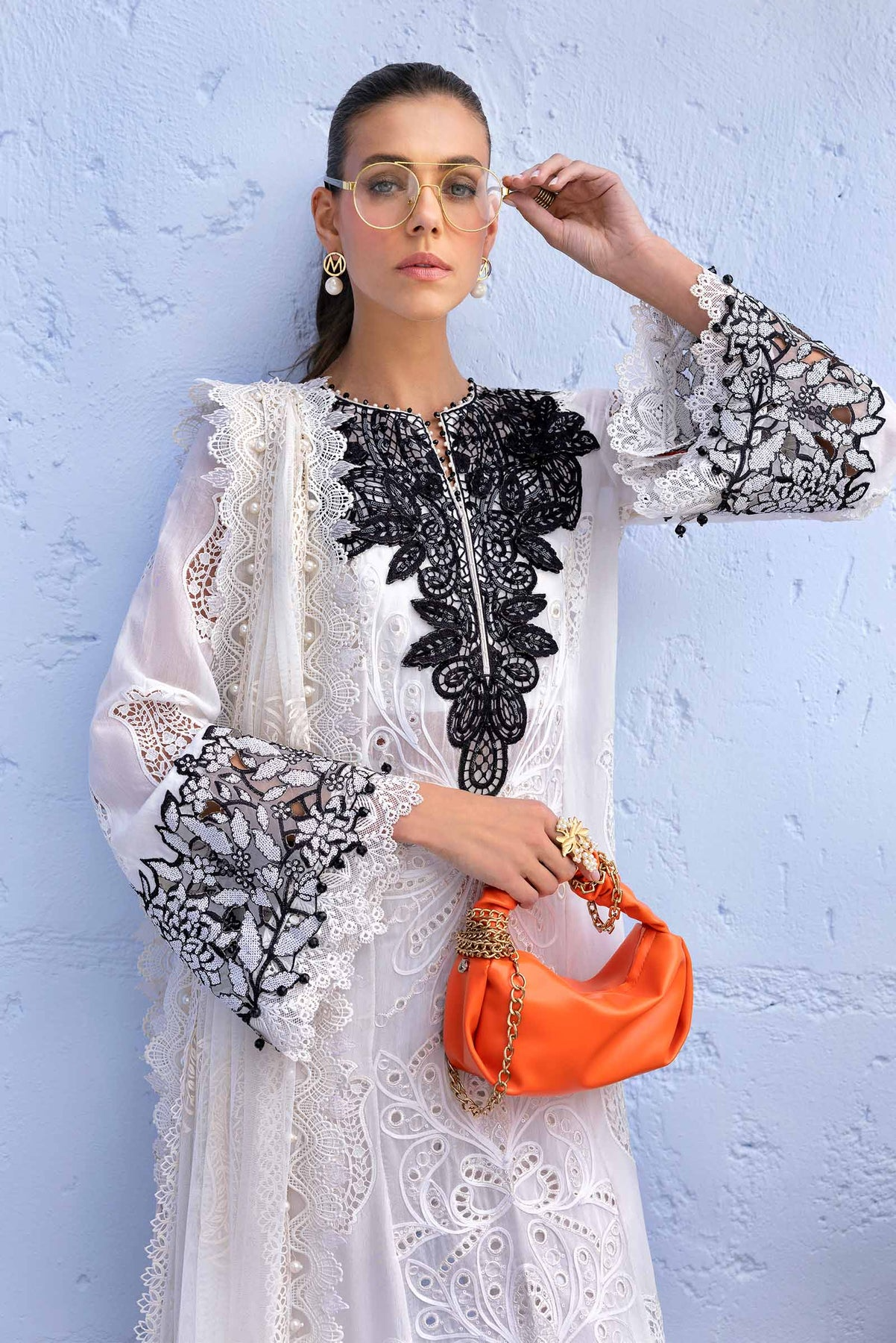 2505-A | Voyage a Luxe Embroidered Lawn By Maria.B
