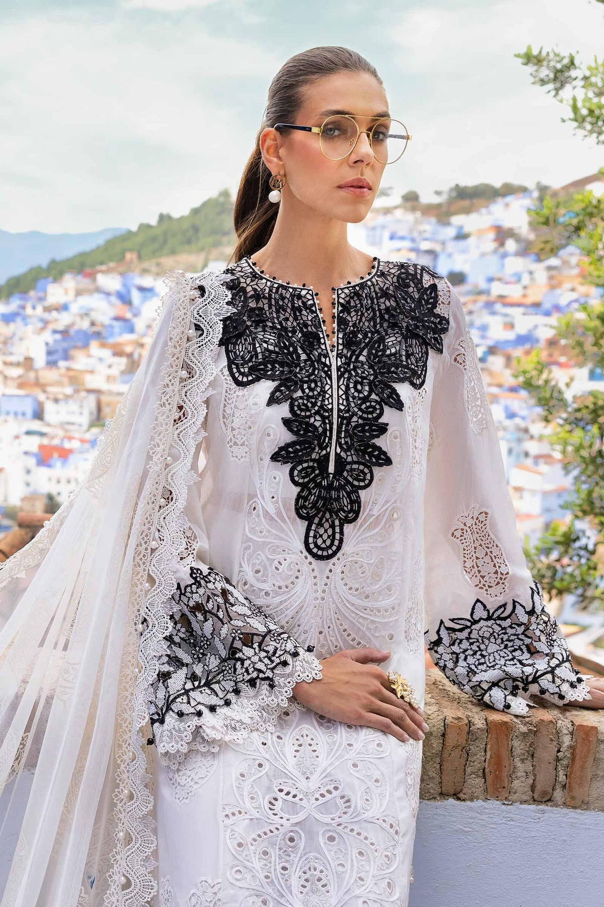2505-A | Voyage a Luxe Embroidered Lawn By Maria.B