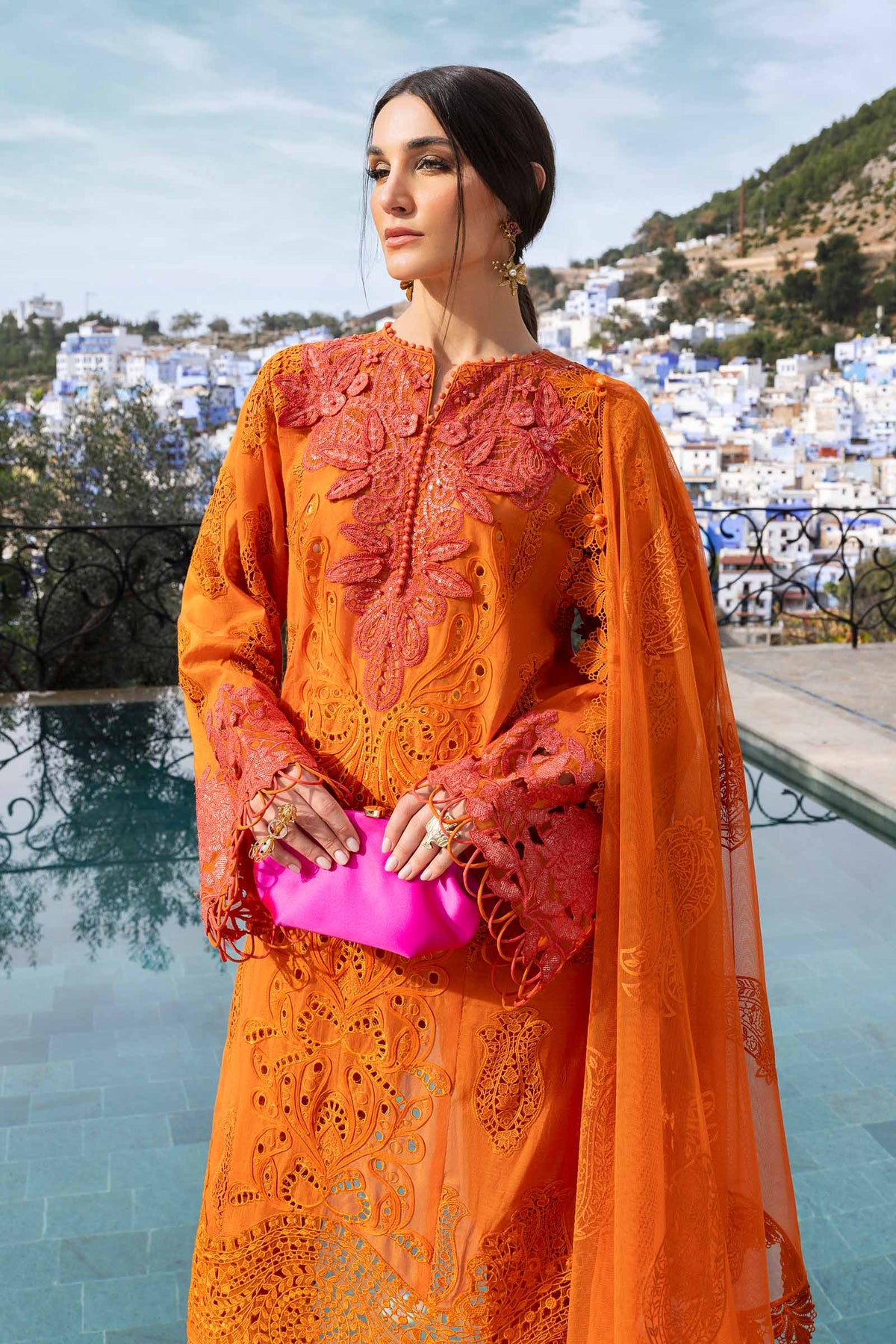2505-B | Voyage a Luxe Embroidered Lawn By Maria.B