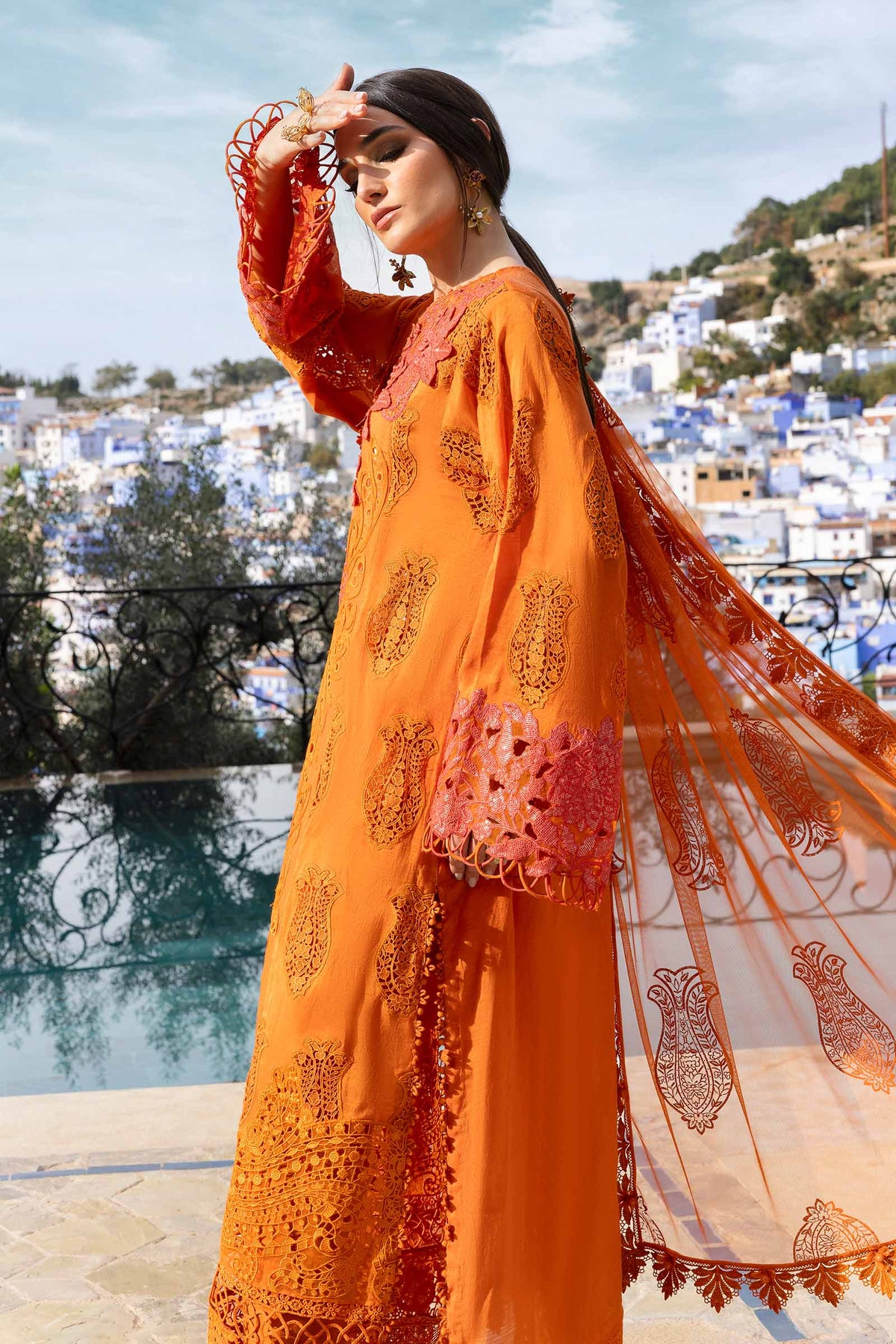 2505-B | Voyage a Luxe Embroidered Lawn By Maria.B