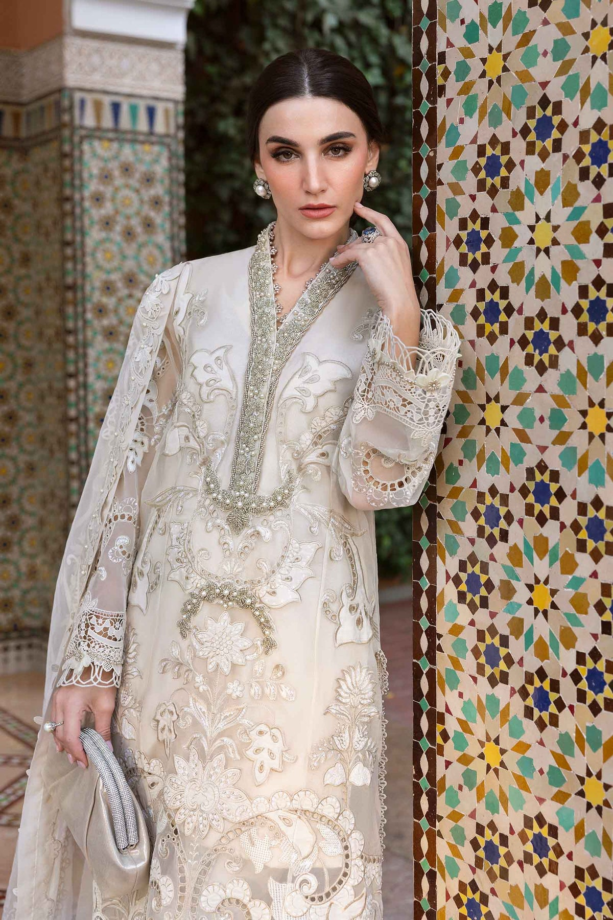 2506-A | Voyage a Luxe Embroidered Lawn By Maria.B