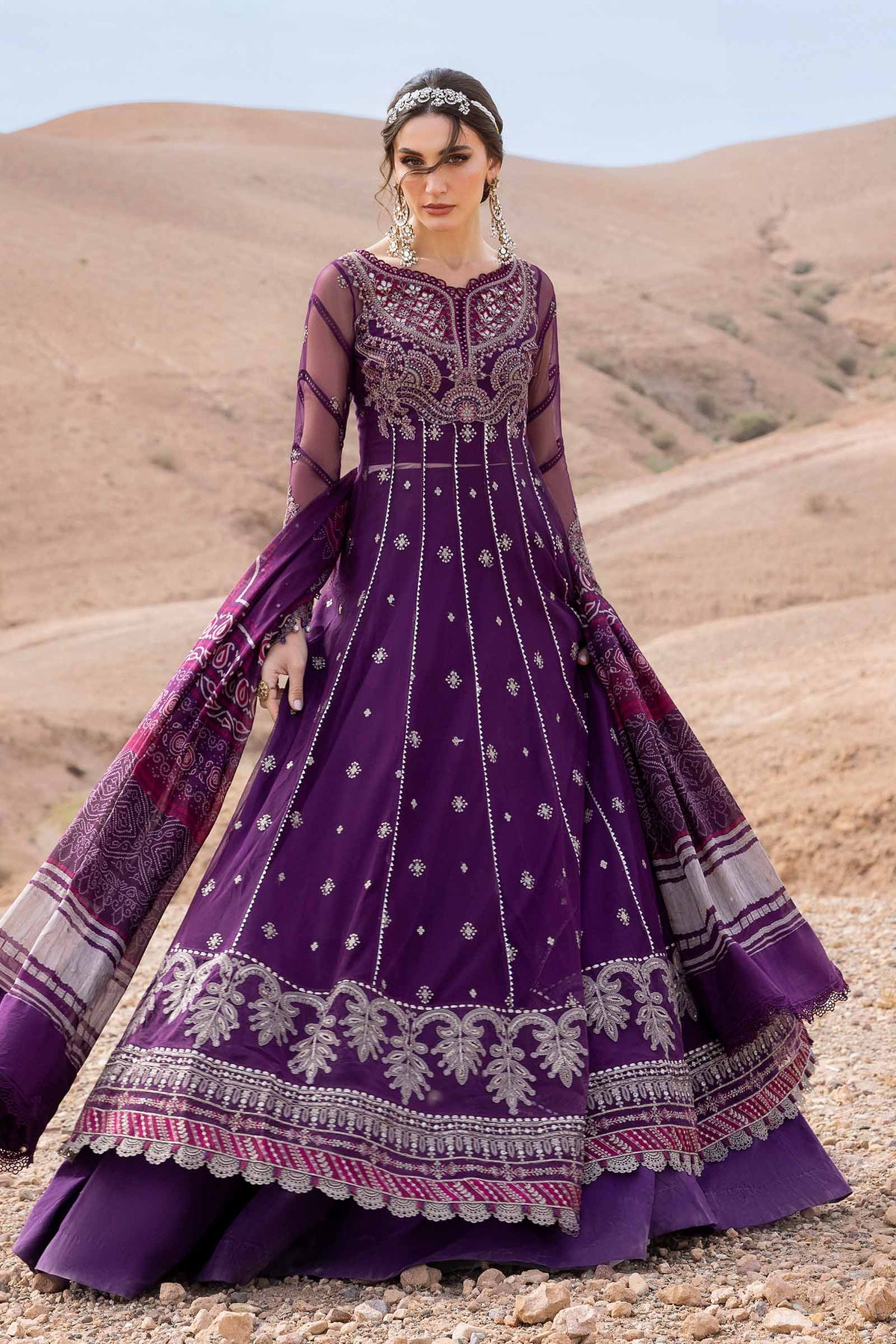 2507-B | Voyage a Luxe Embroidered Lawn By Maria.B