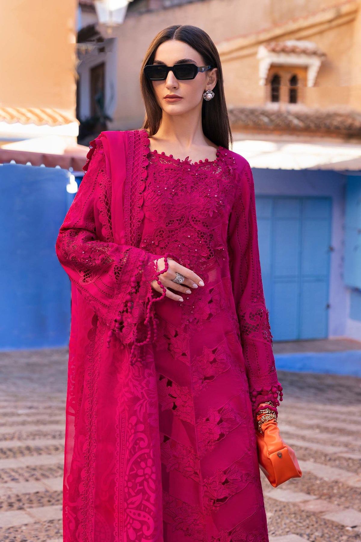2508-A | Voyage a Luxe Embroidered Lawn By Maria.B